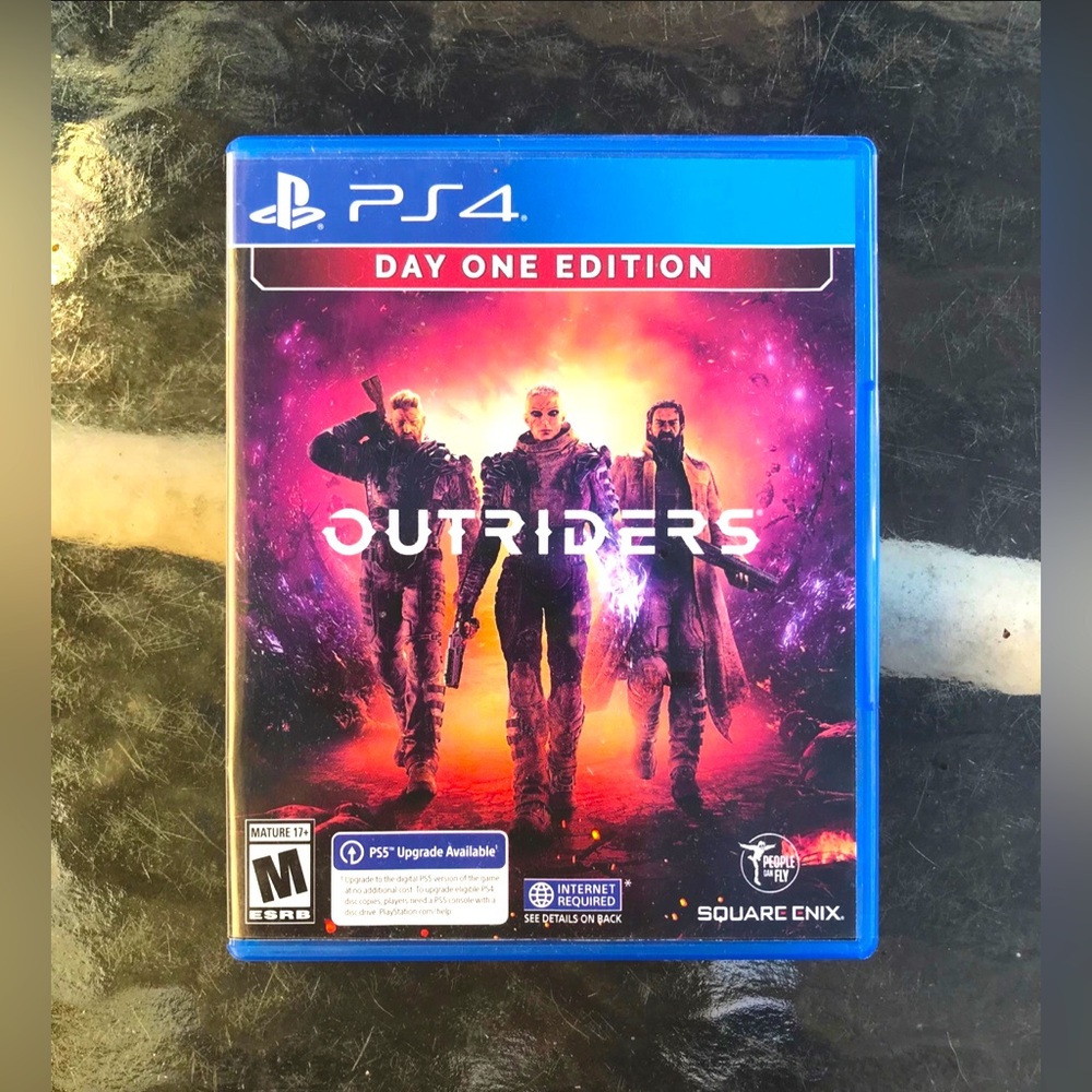 Outriders Day One Edition - Sony PlayStation 4 (Includes Game + Case)
